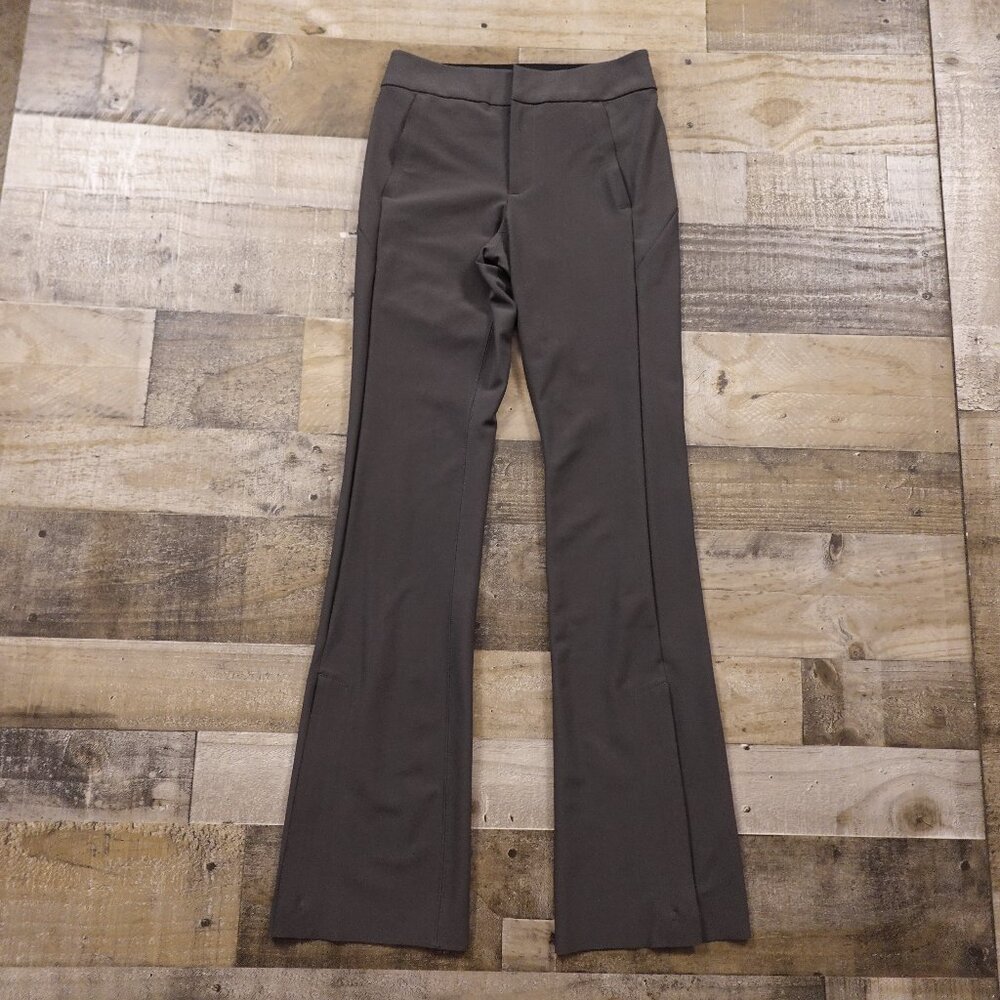 Athleta Stellar Flare‎ Trouser - Women's Size 0 Anthracite Grey